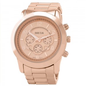 Oversized Boyfriend Rose Gold Watch