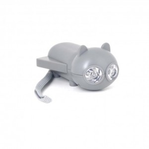 Rechargeable Grey Cat Flashlight